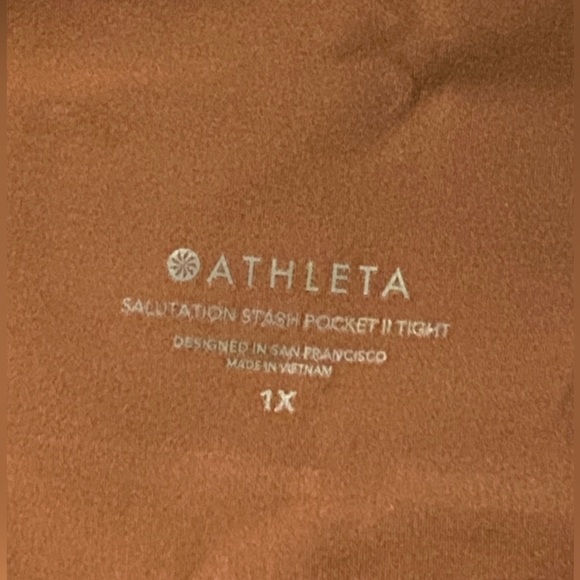 NWT Athleta SALUTATION STASH POCKET II TIGHT - Picture 5 of 8